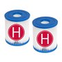 YanBan Lot de 2 Cartouches filtrantes de Rechange compatibles avec Intex 28601/28602 Les Pompes de Filtration