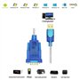 Cisco Câble De Console Câble Série Rj45 à DB9 et RS232 à USB (2 en 1) Pour Périphérique Cisco 1.8M + 1M