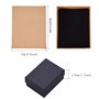 Mengger 24Pcs Boîte en Carton Carré Boîte Cadeau Bijoux avec Couvercle Coffrets Cadeaux pour Bagues Le Stockage De Bijoux et Aff