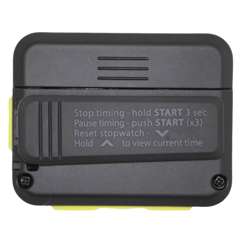 Image secondaire de Gymboss miniMAX Minuteur d’intervalle et chronomètre – Coque Vert/Jaune softcoat