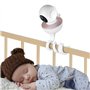 inRobert Universal Baby Monitor Holder Wall Mount Baby Video Monitor Shelf Flexible Camera Stand No Drilling for Nursery Univers