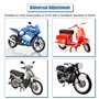1 Paire Poignées de Guidon Chauffante de Motorcycle, Poignées Chauffantes 7/8 22mm Chauffe-Moto Serrage Chauffé Universel, Tempé