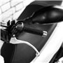 1 Paire Poignées de Guidon Chauffante de Motorcycle, Poignées Chauffantes 7/8 22mm Chauffe-Moto Serrage Chauffé Universel, Tempé