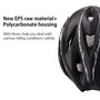 Kuashidai Casque de vélo Monobloc avec Lunettes magnétiques Casque de vélo léger avec visière Unisexe
