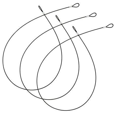 Sevrwell Lot de 3 cordons en acier inoxydable pour GoPro Hero Max/9/8/7/6/5/4/3+/3 (3 pièces)