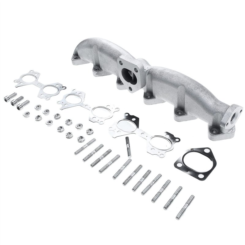 Collecteur d'échappement en fonte pour Série 3 E46, Série 5 E39, E60, E61, Série 7 E65, X3, E83, X5, E53, 2,5L, 2.9L, 3.0L Diese