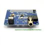 DollaTek Carte Son numérique HiFi Digi Pro pour Raspberry Pi 4B/3B+/3B/2B | Deux oscillateurs | Fibre Optique I2S SPDIF | 44,1 e