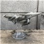 Colcolo 1/72 Modèle Aviation Chasseur Français, Avion Rafale avec Support pour Collection, Décoration