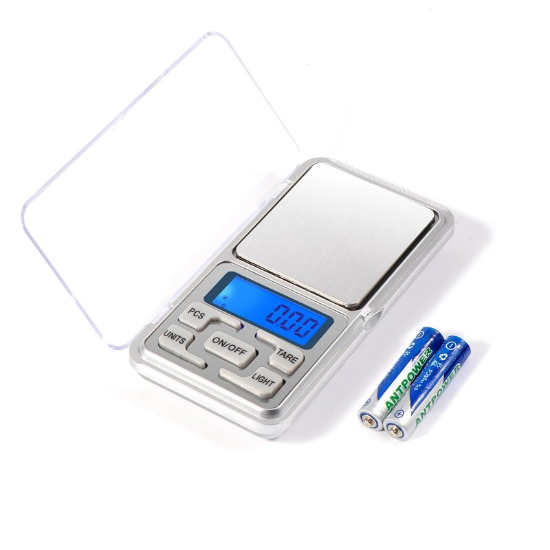 Brencco Balance de Precision 0.01g-500g, Petite Balance de Précision avec écran LCD rétroéclairé Mini Balance de Cuisine Precisi