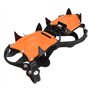 Crampon adulte avec 10 dents en acier au manganèse, crampons de glace renforcés, griffes de crampons résistantes à l'usure, pour