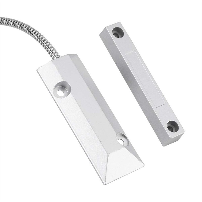 Nikou Capteur magnétique - Détecteur de Porte à Contact magnétique avec Contact magnétique for fenêtre de Porte Sécurité for Ala