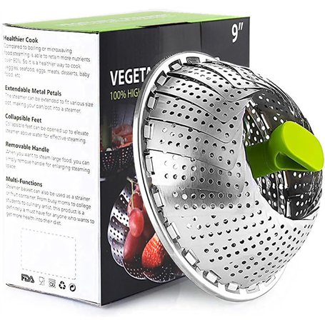 BetterJonny Pliable Panier Vapeur