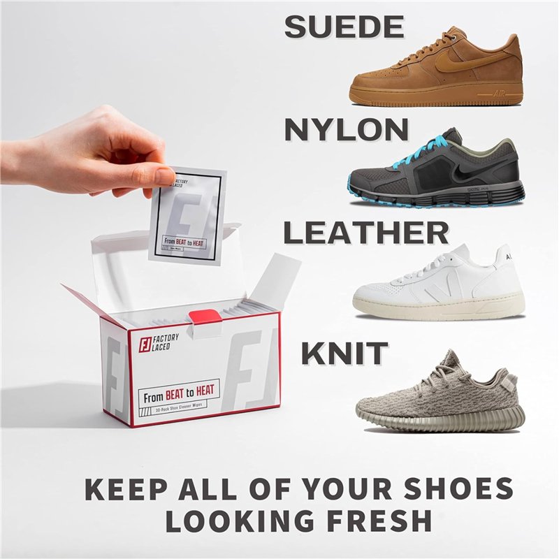 Image FACTORY LACED Shoe Cleaner Wipes