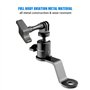 Forevercam Support de rétroviseur de Moto en Aluminium Rotation à 360 ° Pince de Support en métal Compatible pour Gopro Max Hero
