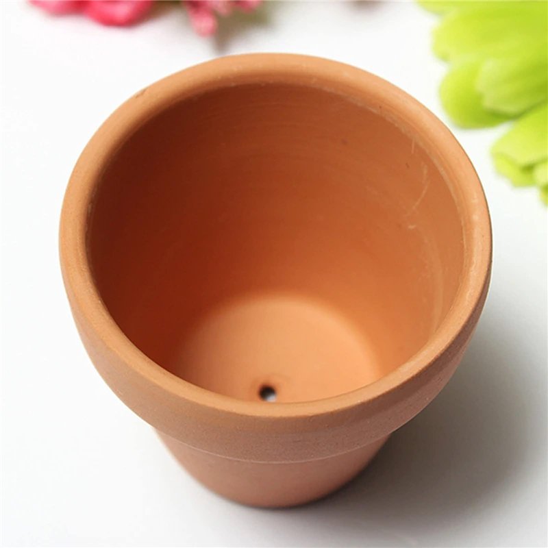 Image secondaire de Molyorch 12 pièces Pot en Terre Cuite de Succulent Cactus, pour Cactus, Fleurs, Plantes Grasses, Parfaits pour LeJardinage, Le B