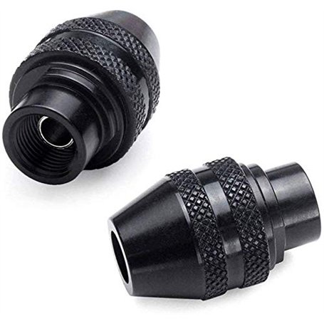 Bestgle 2 Pack Universel Mandrin Sans Clé Multi Changement Rapide Outil Pour Dremel 4486 Outils Rotatifs 3000 4000 7700 8200