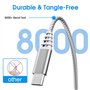 Câble Usb Type C Charge Rapide 2M+3M Chargeur pour Samsung S21 S20 Plus Ultra FE A54 A34 5G S8 S9 A12 A13 A14,Xiaomi MI 10T Lite