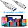 Câble Usb Type C Charge Rapide 2M+3M Chargeur pour Samsung S21 S20 Plus Ultra FE A54 A34 5G S8 S9 A12 A13 A14,Xiaomi MI 10T Lite