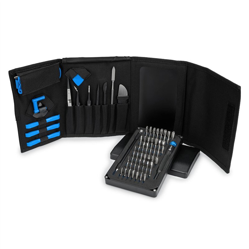 Image secondaire de iFixit Pro Tech Toolkit, Ensemble d'outils, outils d'ouverture, tournevis de précision et 64 embouts (4 mm), pour réparation de