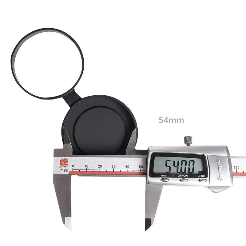 Image secondaire de Kylietech Cache d'objectif pour jumelles 42 mm - Pour jumelles 8 x 42 10 x 42 12 x 42 - Diamètre extérieur 50-52 mm, Noir