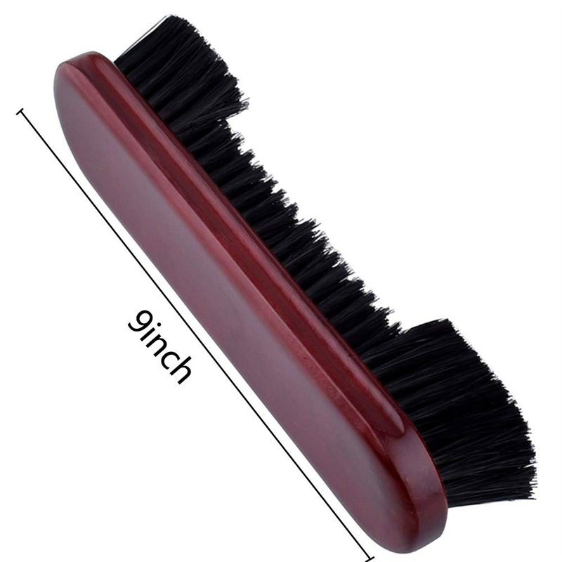 Image secondaire de Lot de 3 brosses de billard et accessoires - Outil de nettoyage de table de piscine avec rails, pinceau et queue en tissu