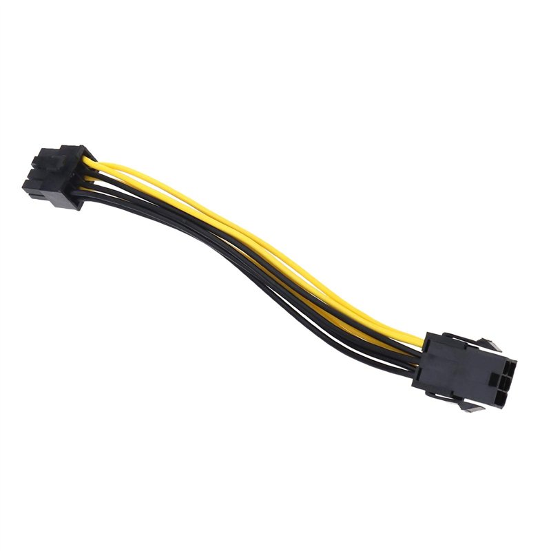 Image secondaire de Create idea 2 PCS 6 Broches à 8 Kit Carte Graphique Adaptateur Secteur Connecteur de Câble Express Convertisseur Courant Mère 18