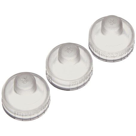 Silit Lot de 3 capuchons d'étanchéité Sicomatic® en plastique