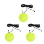 TIMESETL Balles de Tennis avec Corde 3 Pcs