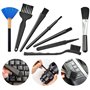 8 en 1 Pinceau Antistatique Brosse Antistatique Kit Nettoyage PC Pinceaux de Clavier Kit de Brosses à Clavier Pinceaux de Dépous