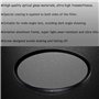 Fire Rock Filtre UV 58 mm pour Canon EF-S 18-55 mm, EF-S 55-250 mm, Nikon AF-P DX NIKKOR 70-300 mm et autres objectifs 58 mm (lo
