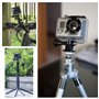 Adaptateur de trépied GoPro Adaptateur 4PCS avec Vis moletée pour Gopro Hero 5 Hero 5 Session Hero 4 Hero 3+ Hero 3 Hero 2 Hero