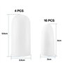 20 Pièces Protège Orteil en Gel,Capuchons Orteils Protections Doigt deTubes,Protecteurs d’Orteil en Silicone Pour Cors Ampoules