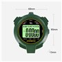 Chronometre Professionnel 2 Mémoire avec Fonction Muet et Lumièr pour Sport