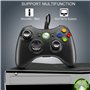 Zexrow Manette filaire Xbox 360, USB Manette du Contrôleur de Jeu Filaire avec Double Vibration pour PC Xbox 360 Windows