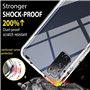 Coque pour Samsung Galaxy S20 FE 5G, Étui Transparent Housse en Silicone Intégral 360 Degrés Protection Anti-Scratch Anti Choc F
