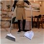 Fest Roellgs Kit de nettoyage de la maison et de balayage - Balai et pelle avec un long manche