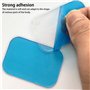 ACHANFLY 60pcs EMS Gel Pad Patch Hydrogel Gel Electrostimulation Electrode Musculation Abdo Électrodes Remplacement de Gel Feuil
