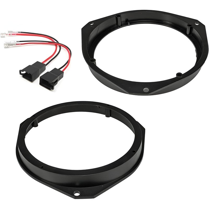 Sound-way Kit Adaptateurs Montage Enceintes Haut-parleurs Compatible avec Fiat, Alfa Romeo, Lancia, Opel, Peugeot, Citroen, Ford