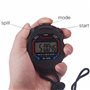 OFKPO Chronomètre de Multifonctionnel, Chronomètre de Sport, Digital Chronomètre de Poche Montre LCD Compteur Horloge pour Cours