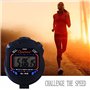 OFKPO Chronomètre de Multifonctionnel, Chronomètre de Sport, Digital Chronomètre de Poche Montre LCD Compteur Horloge pour Cours