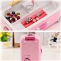 OFKPO Boîte à Bijoux Musicale, Boîte à Musicale Formes en Valise Trolley, Coffret Bijoux pour Petite Fille Enfants