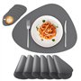 Deyooxi Set de Table Lavable Sets de Table Impermeable PVC Antidérapant