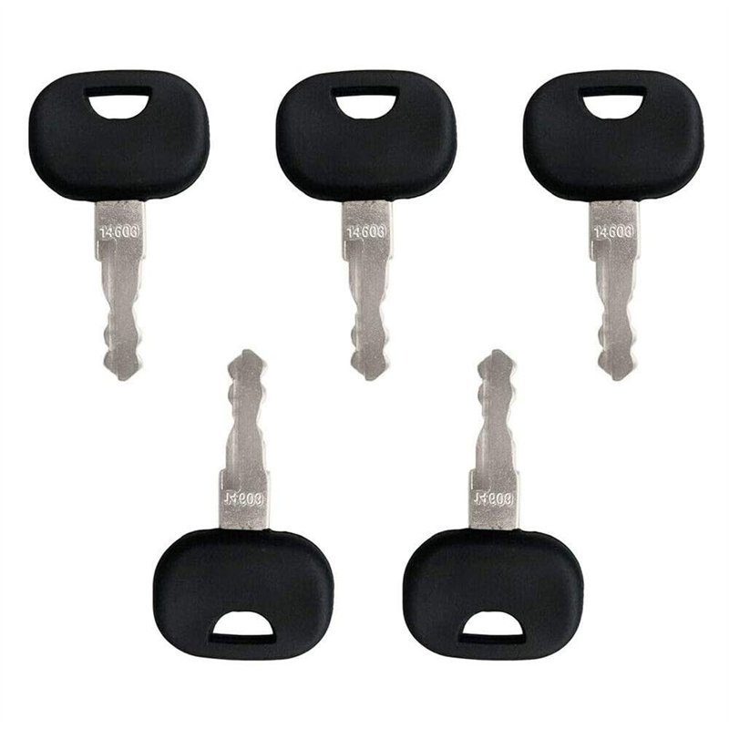 WJMY Clé 14603 5pcs Clés de Rechange de Contact convient pour Fendt, Claas, Liebherr, Zetteleyer, Deutz, Manitou, New Holland, p