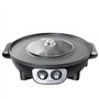 Food Party Hot Pot Electrique Appareil Fondue Chinoise et Barbecue Coréen électrique de Table 220V 2200W 2 in 1 Hotpot Wok BBQ G