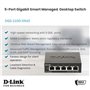 5 ports facile Smart Managed Gigabit réseau Internet bureau ou support mural (DGS-1100-05V2)