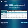 D-Link Commutateur Ethernet, 5 ports facile Smart Managed Gigabit réseau Internet bureau ou support mural (DGS-1100-05V2)
