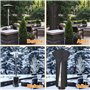 Wenrou Housses De Chauffage ExtéRieur, Couverture De Chauffe Patio, Housses Chauffage Patio ImperméAble, 420D Oxford Imperméable