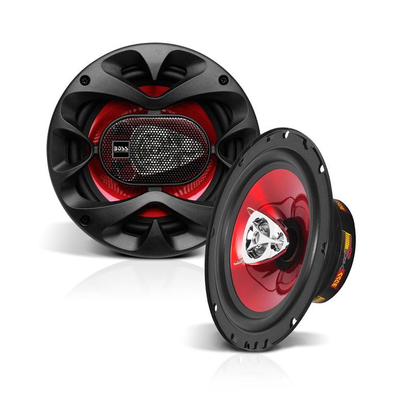 BOSS CH6530 enceinte de voiture 3-voies 300 W - Enceintes de voiture (3-voies, 300 W, 4 Ohm, 90 dB, 100 - 18000 Hz, 1,27 cm)