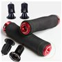 Lot de 2 embouts de guidon de vélo - Accessoires pour la plupart des vélos de route, VTT, BMX