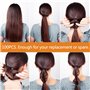 Liens de Cheveux 100 Pièces, 2mm Cheveux Élastiques Cravates, Mini Chouchous Bandes pour les Cheveux des Enfants Bébés Petites F